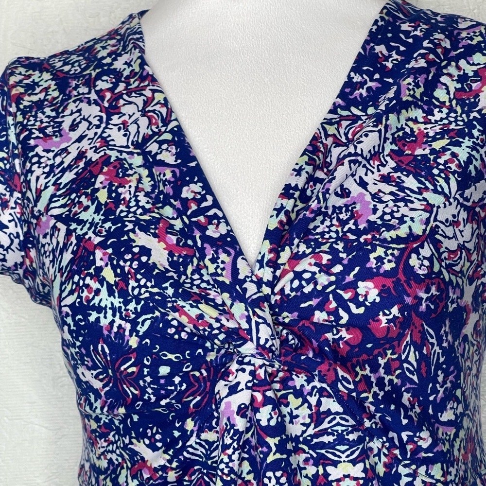 Soybu Floral Dress Athleisure Casual Summer Travel V-Neck Casual Vacation Med - Picture 5 of 12